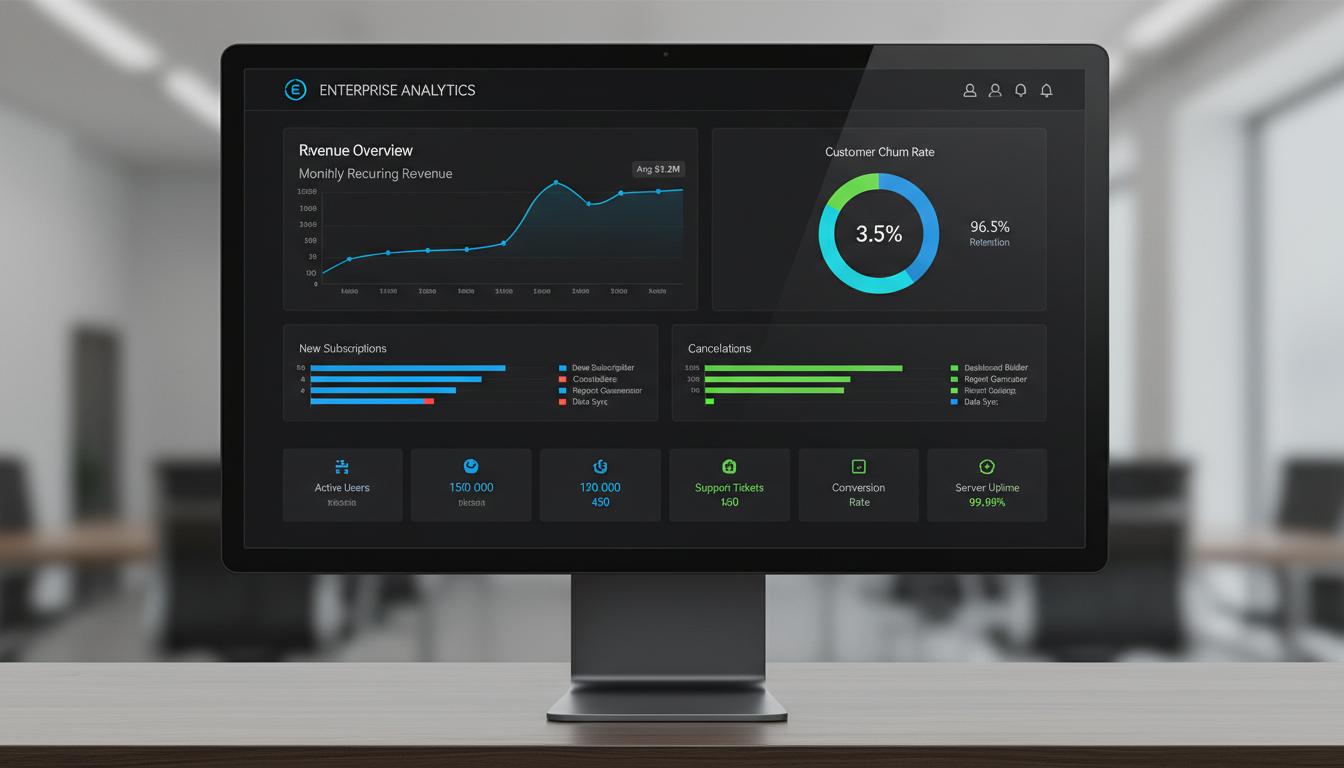 Portada de SaaS Dashboard