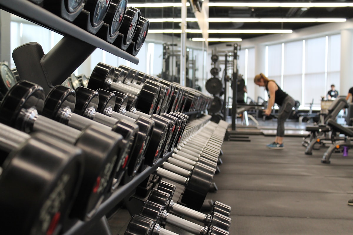 Portada de Web para Gimnasio